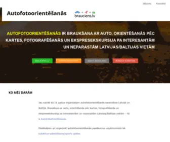 Autofotoorientesanas.lv(Auto-foto-orientēšanās) Screenshot