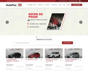 Autofoz.com.br(Concessionária Autorizada Fiat em Foz do Iguaçu) Screenshot