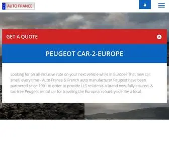 Autofrance.net(Auto France) Screenshot