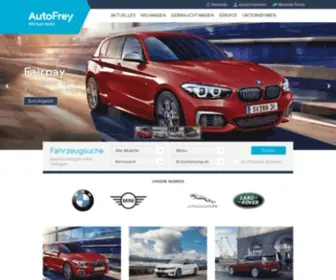 Autofrey.at(AutoFrey bietet Ihnen Neuwagen und Gebrauchtwagen) Screenshot