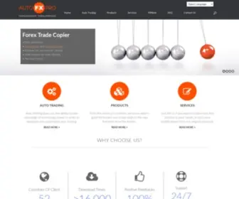 AutofXpro.com(Automated Forex Trading Software & Tool) Screenshot
