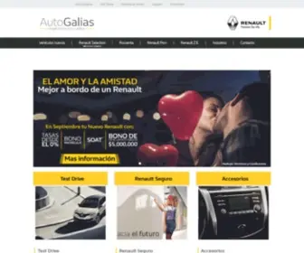 Autogalias.com(Inspiramos tus sueños) Screenshot