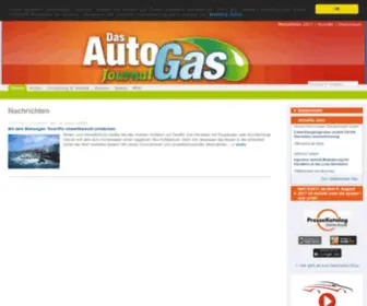 Autogas-Journal.de(Autogas, LPG, GPL, Autogastankstellen) Screenshot