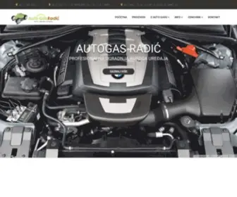 Autogasradic.com(Auto gas Radic) Screenshot