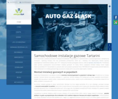 Autogaz.com.pl(Samochodowa instalacja gazowa) Screenshot
