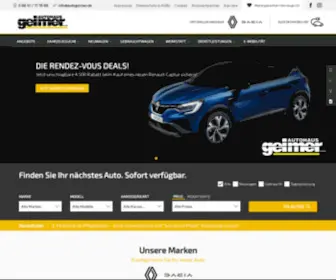 Autogeimer.de(Autohaus Geimer) Screenshot