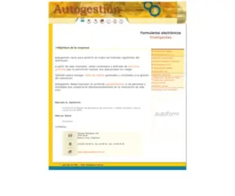 Autogestion.com.ar(Autogestión) Screenshot