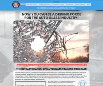 Autoglassacademy.com(Auto Glass Training) Screenshot