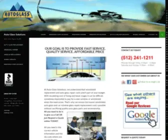 Autoglasssolutionsinc.com(Auto Glass Solutions) Screenshot