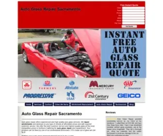 Autoglasssrepair.com(Auto Glass Repair Sacramento) Screenshot