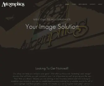 Autographics.net(Home) Screenshot