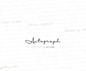 Autographliving.ca(Autograph) Screenshot