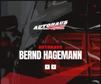 Autohaus-Hagemann.de(Autohaus Bernd Hagemann GmbH) Screenshot