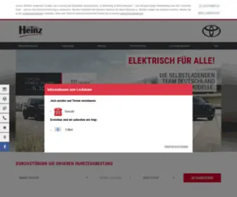 Autohaus-Heinz.de(Willkommen beim Autohaus Heinz) Screenshot