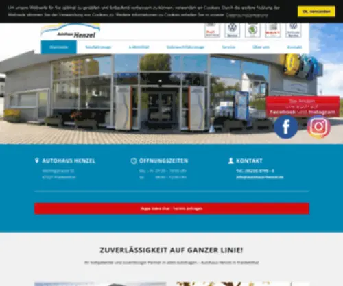 Autohaus-Henzel.de(Autohaus Henzel GmbH) Screenshot