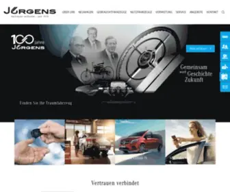 Autohaus-Juergens.de(Ihr exzellenter Mercedes) Screenshot