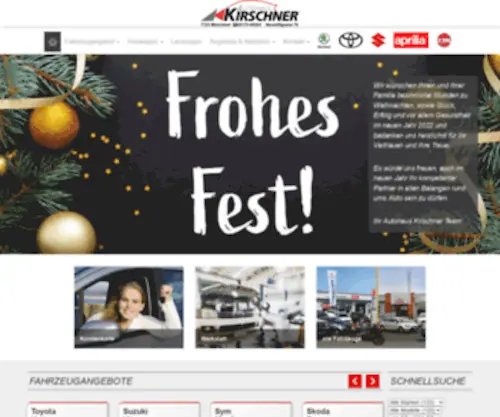 Autohaus-Kirschner.at(Autohaus Kirschner GmbH) Screenshot