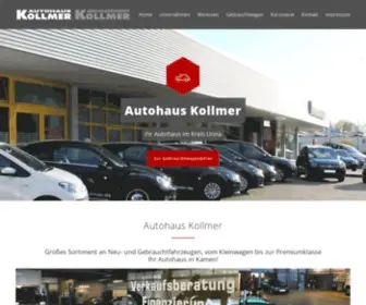 Autohaus-Kollmer.de(Autohaus, KFZ-Werkstatt, Kamen, Dortmund, Unna, Kollmer) Screenshot