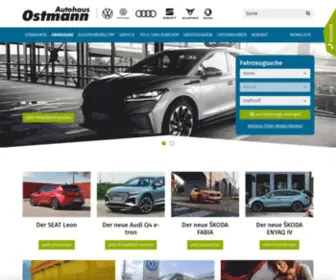 Autohaus-Ostmann.de(Autohaus Ostmann) Screenshot