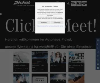Autohaus-Pickel-Erlangen.de(KG, Autorisierter Service und Vermittlung für Mercedes) Screenshot