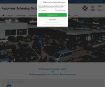 Autohaus-Schestag.de(Autohaus Schestag) Screenshot