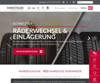 Autohaus-SChnitzler.de( Startseite) Screenshot