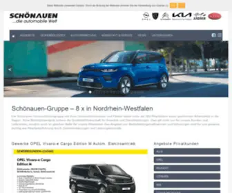Autohaus-Schoenauen.de(Schönauen Automobile) Screenshot