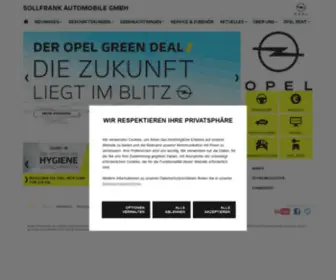 Autohaus-Sollfrank.de(Opel) Screenshot