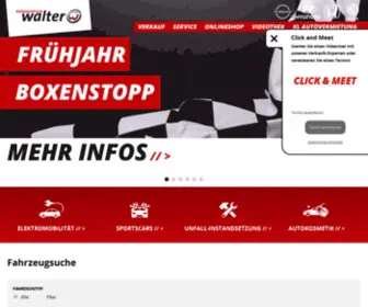 Autohaus-Walter.de(Autohaus Walter) Screenshot