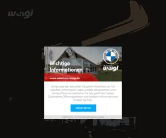 Autohaus-Weigl.de(Willkommen) Screenshot