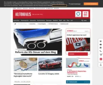 Autohaus.de(Automobilbranche) Screenshot