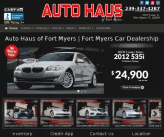 Autohausfm.com Screenshot