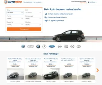 Autohero.com(Tweedehands auto kopen met garantie) Screenshot