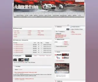 Autohificlub.cz(Auto HI) Screenshot