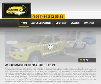 Autohilfe24.ch(Autohilfe 24) Screenshot