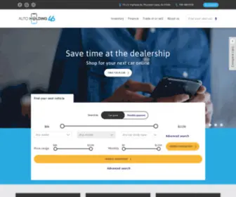Autoholding46.com(Autoholding 46) Screenshot