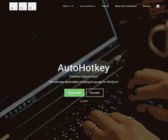 Autohotkey.com(Hotkey) Screenshot