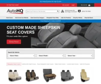Autohq.com(Car Seat Covers) Screenshot