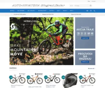 Autohrvatska.com(Auto-Hrvatska Biograd Zadar bicikli motocikli nautika) Screenshot