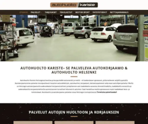 Autohuoltokariste.fi(Autohuolto & Autokorjaamo Helsinki) Screenshot