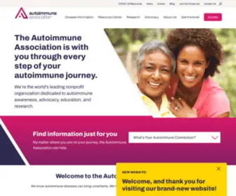 Autoimmune.org(The Autoimmune Association) Screenshot
