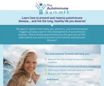 Autoimmunesummit.com(November 10) Screenshot