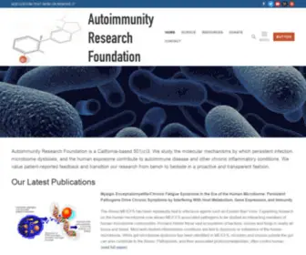 Autoimmunityresearch.org(Autoimmunity Research Foundation) Screenshot