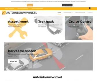 Autoinbouwwinkel.nl(Autoinbouwwinkel) Screenshot