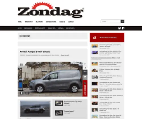 Autoinderegio.nl(Weekblad Zondag) Screenshot