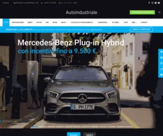 Autoindustriale.com(Concessionaria Mercedes in Trentino) Screenshot