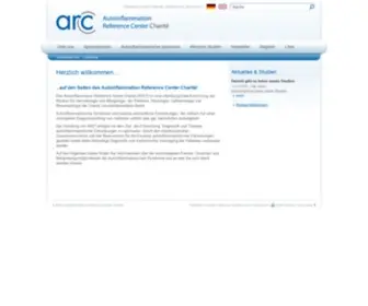 Autoinflammation-Reference-Center-Charite.de(Autoinflammation Reference Center Charite) Screenshot