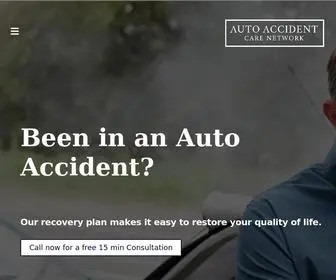 Autoinjuries.com(Auto Accident Care Network) Screenshot