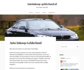 Autoinkoop-Gelderland.nl(Autoinkoop Gelderland) Screenshot