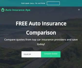 Autoinsuranceape.com(Auto Insurance Comparison) Screenshot